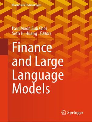cover image of Finance and Large Language Models